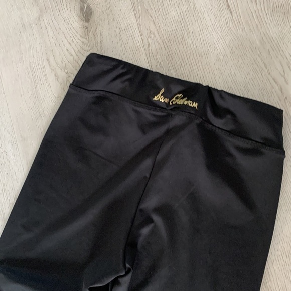 SAM EDELMAN black high rise cutout workout leggings size Small - Picture 6 of 11